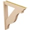 Ekena Millwork 5 1/2-in W x 30-in D x 38-in H Funston Trad Rough Cedar Woodgrain TimberThane Outlooker, Primed Tan OUTUR055X30X38FST04RCPR - alternate 5